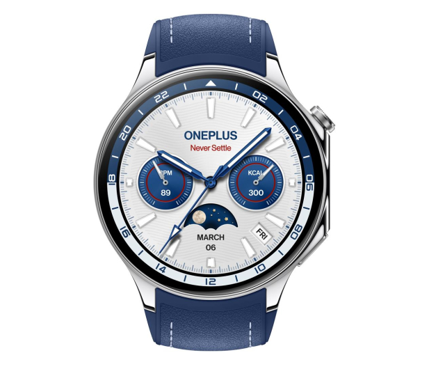 OnePlus Watch 2 NFC Nordic Blue Edition 5491100076 - 1259580 - zdjęcie 2
